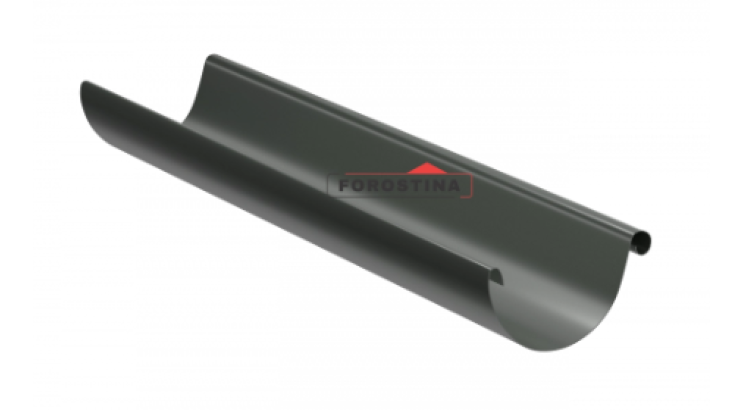 Ринва 4 м (Forostina) 128 мм в кольорі RAL 6020 (Зелений оливковий)