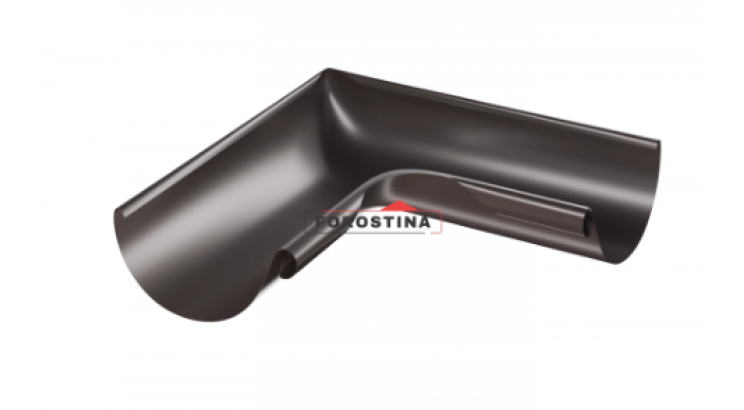 Кут ринви зовнішній 135° (Forostina) в кольорі RAL 8017 (Коричневий)