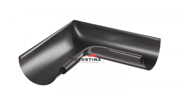 Кут ринви зовнішній 135° (Forostina) в кольорі RAL 8019 (Темно-коричневий)