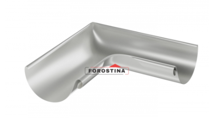 Кут ринви зовнішній 135° (Forostina) в кольорі RAL 9003 (Білий)