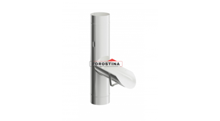 Ринва 2 м (Forostina) 128 мм в кольорі RAL 9003 (Білий)